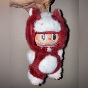 Labubu outfit- Red and white horse outfit